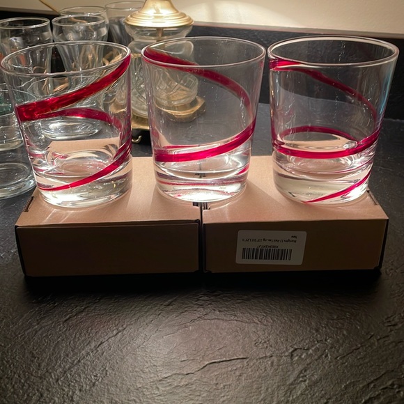 Double Old Fashion beverage glass swirl - Picture 1 of 7